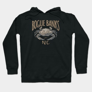 Bogue Banks, North Carolina, Blue Crab Hoodie